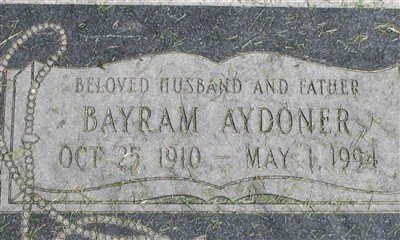 Bayram Aydoner, Find a grave on Sysoon Bayram Aydoner on Sysoon