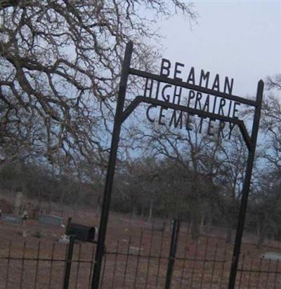 Beaman High Prairie Cemetery on Sysoon