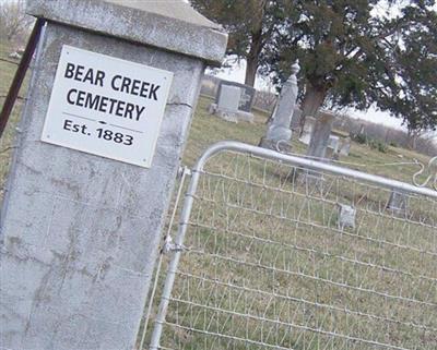 Bear Creek Cemetery on Sysoon