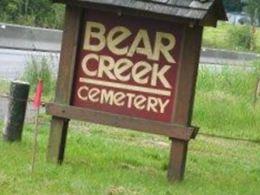 Bear Creek Cemetery on Sysoon
