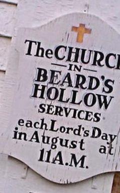 Beard's Hollow Church Cemetery on Sysoon