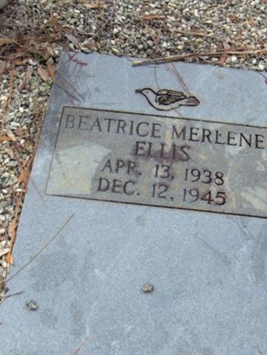 Beartice Merlene Ellis on Sysoon