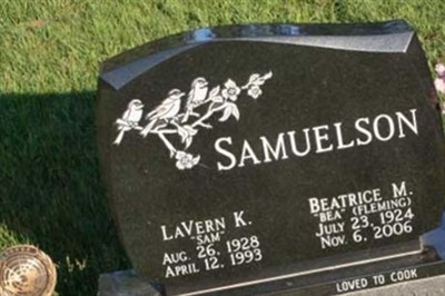 Beatrice M. "Bea" Fleming Samuelson on Sysoon