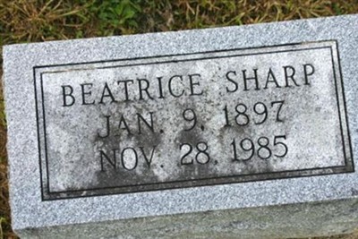 Beatrice Sharp on Sysoon