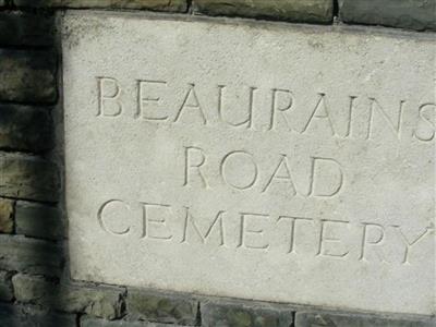 Beaurains Road British Cemetery, Beaurains on Sysoon