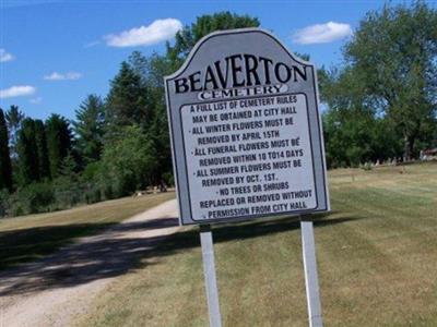 Beaverton City Cemetery on Sysoon