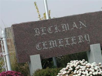 Beckman Cemetery on Sysoon