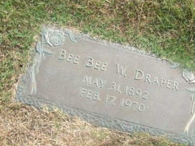 Bee Bee W. Draper on Sysoon