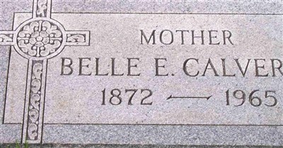 Belle E. Calvert on Sysoon