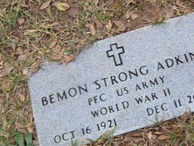 Bemon Strong Adkins on Sysoon