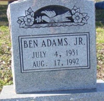 Ben Adams, Jr on Sysoon