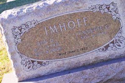 Ben D Imhoff on Sysoon