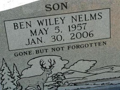 Ben Wiley Nelms on Sysoon