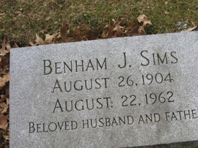 Benham J Sims on Sysoon
