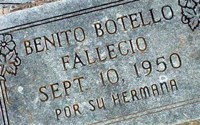 Benito Botello on Sysoon