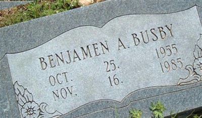 Benjamen A. Busby on Sysoon