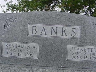 Benjamin A "Benny" Banks on Sysoon