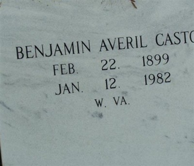 Benjamin Averil Casto on Sysoon