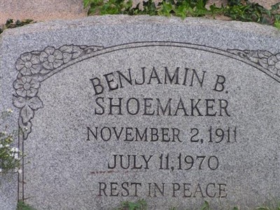 Benjamin B Shoemaker on Sysoon