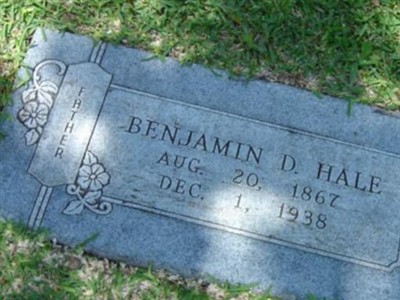 Benjamin Dewey Hale on Sysoon