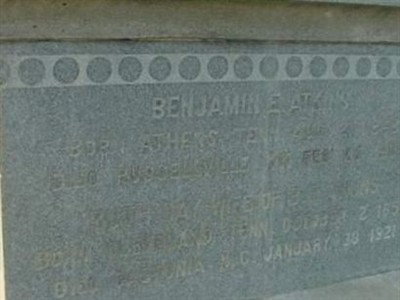Benjamin E. Atkins on Sysoon