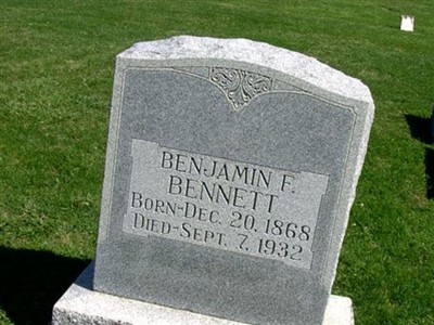Benjamin F. Bennett on Sysoon