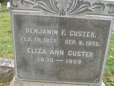 Benjamin F Custer on Sysoon