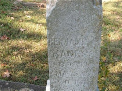Benjamin F Maness on Sysoon