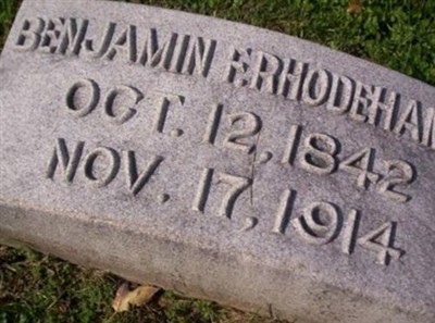 Benjamin F. Rhodehamel on Sysoon