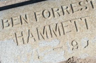 Benjamin Forrest Hammett, Jr on Sysoon