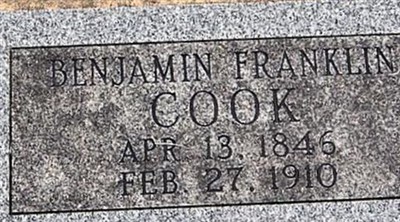 Benjamin Franklin Cook on Sysoon