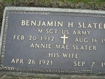 Benjamin H Slater on Sysoon