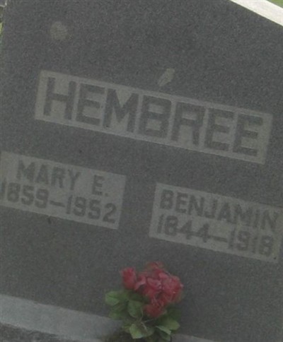 Benjamin Hembree, Find a grave on Sysoon Benjamin Hembree on Sysoon