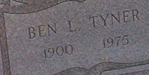 Benjamin Lafayette Tyner on Sysoon
