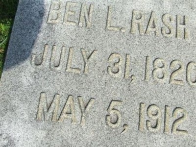 Benjamin Lewis Rash on Sysoon