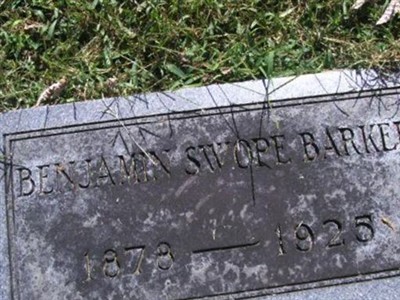 Benjamin Swope Barker on Sysoon