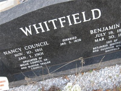 Benjamin Whitfield, Jr on Sysoon