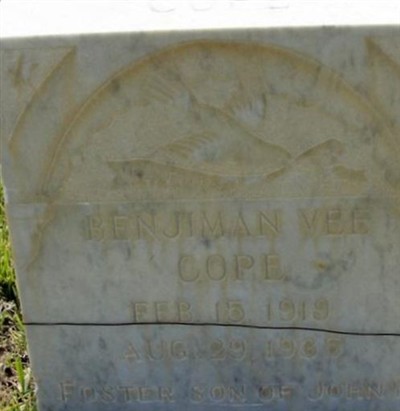 Benjiman Vee Cope on Sysoon