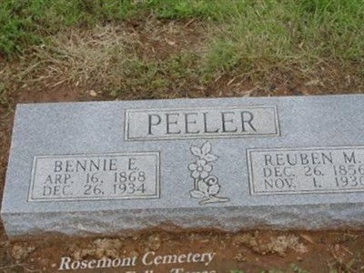 Bennie E Peeler on Sysoon