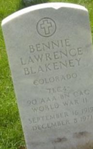 Bennie L. Blakeney on Sysoon