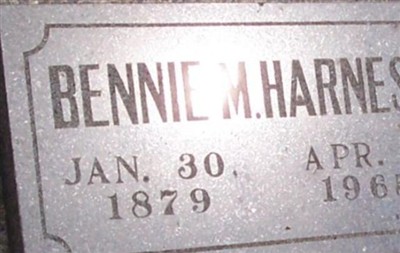 Bennie M. Harness on Sysoon