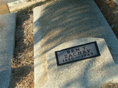 Bennie Tolbert Zachry on Sysoon