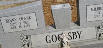 Benny Frank Goolsby on Sysoon