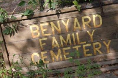 Benyard Family Cemetery on Sysoon
