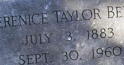 Berenice Taylor Berry on Sysoon