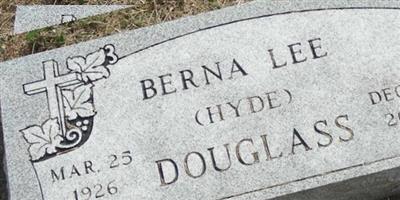 Berna Lee Hyde Douglass on Sysoon