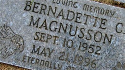 Bernadette C. Magnusson on Sysoon