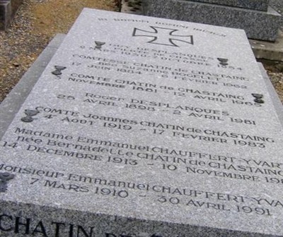 Bernadette Chatin de Chastaing Chauffert-Yvart on Sysoon