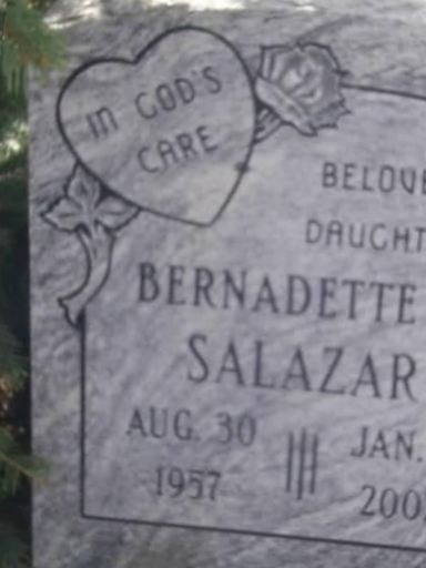 Bernadette R Salazar on Sysoon