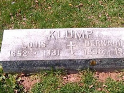 Bernadine Lange Klump on Sysoon